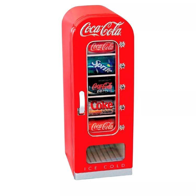 Mini Geladeira Coca Cola Vintage 10 Latas Koolatron Bivolt - CVF18